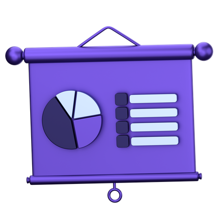 Analysis Presentation  3D Icon