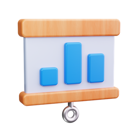Analysis Presentation  3D Icon