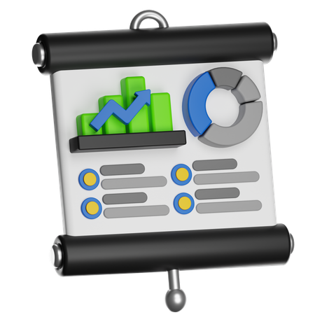 Analysis Presentation  3D Icon