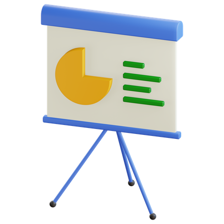 Analysis Presentation  3D Icon