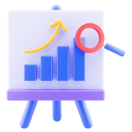 Analysis Presentation  3D Icon