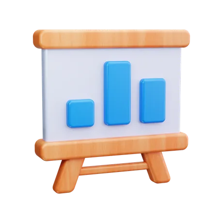 Analysis Presentation  3D Icon