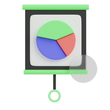 Analysis Presentation  3D Icon