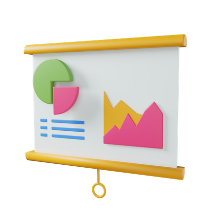 Analysis Presentation  3D Icon