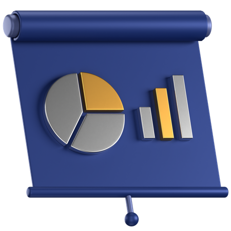 Analysis Presentation  3D Icon