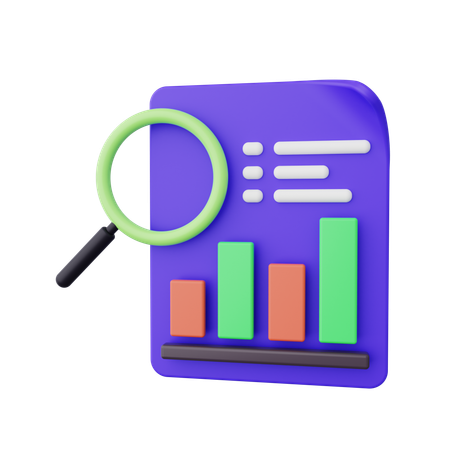 Analysis Research  3D Icon