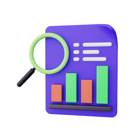 Analysis Research  3D Icon