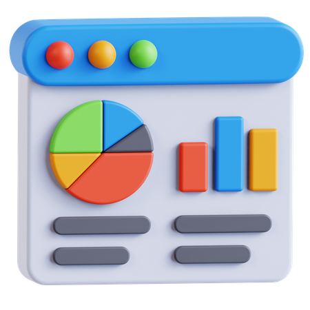 Analytic  3D Icon