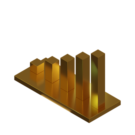 Analytic chart  3D Icon