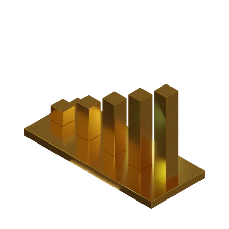 Analytic chart  3D Icon