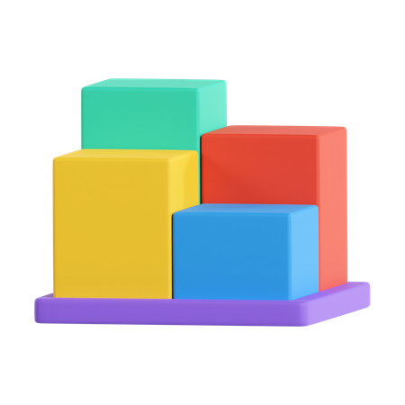 Analytic Chart  3D Icon