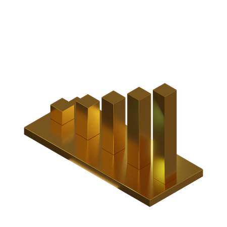 Analytic chart  3D Icon