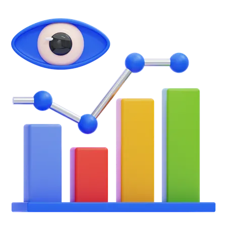 Analytic Eye  3D Icon