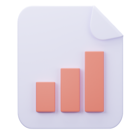 Analytic Report  3D Icon