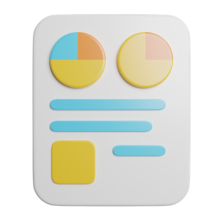 Analytics  3D Icon