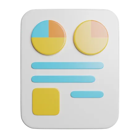 Analytics  3D Icon