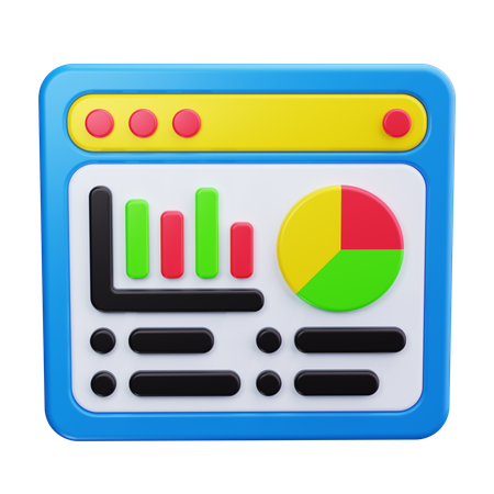 Analytics  3D Icon