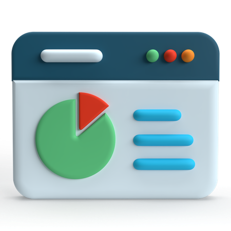 Analytics  3D Icon