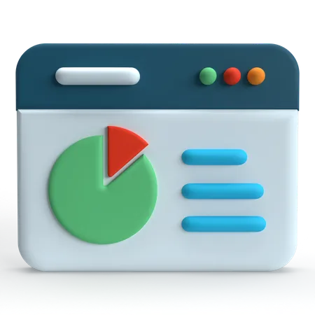 Analytics  3D Icon