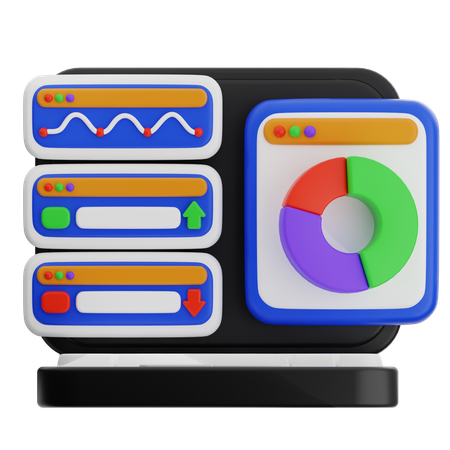 Analytics  3D Icon