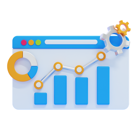 Analytics  3D Icon