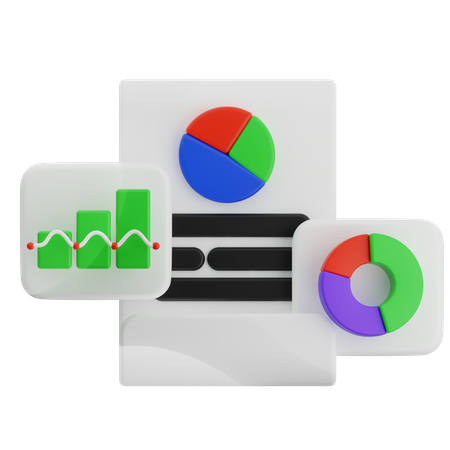 Analytics  3D Icon