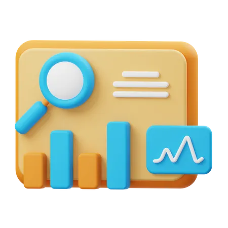 Analytics  3D Illustration