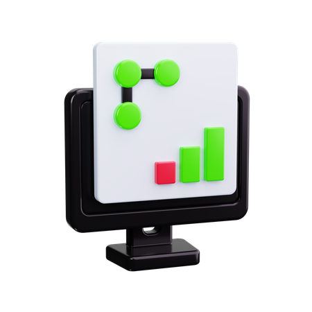 Analytics And Reporting  3D Icon