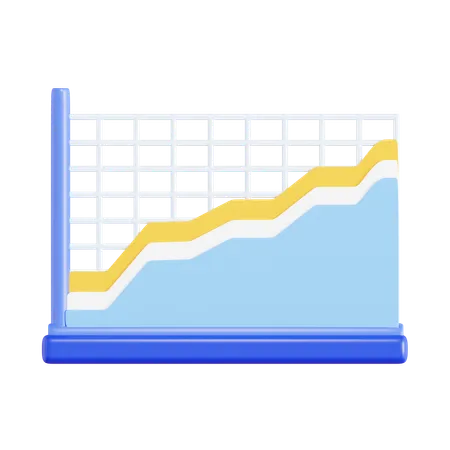 Analytics Chart  3D Icon