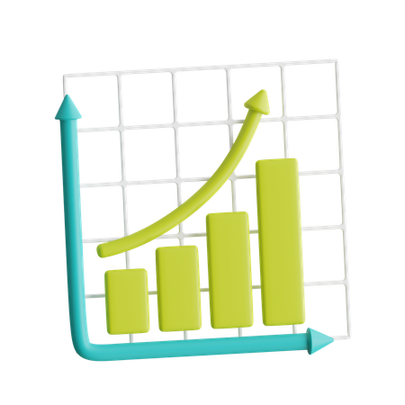 Analytics Chart  3D Icon