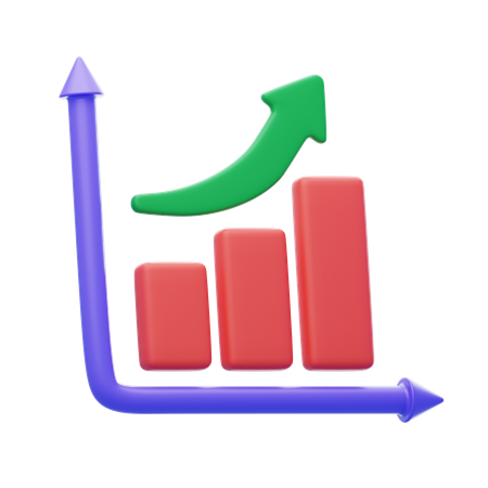 Analytics Chart  3D Icon