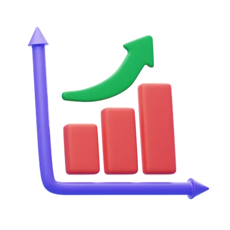 Analytics Chart  3D Icon