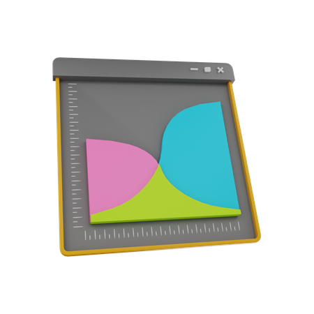 Analytics Chart  3D Icon