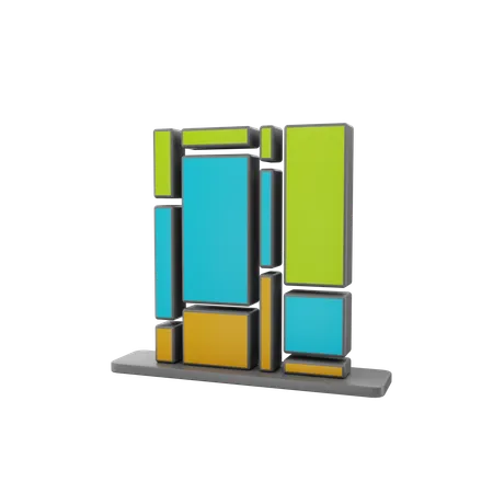 Analytics Chart  3D Icon