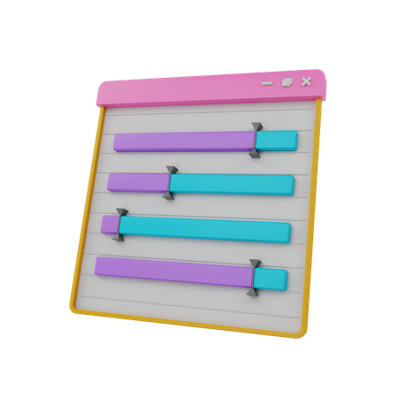 Analytics Chart  3D Icon