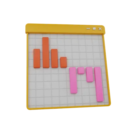 Analytics Chart  3D Icon