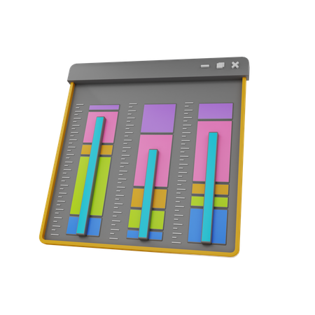 Analytics Chart  3D Icon