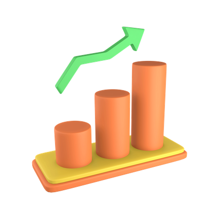Analytics Chart  3D Icon