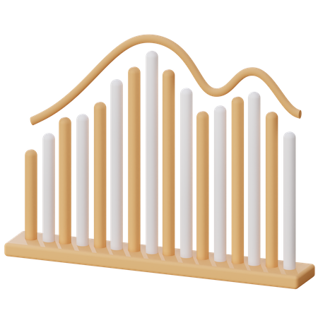 Analytics Chart  3D Icon