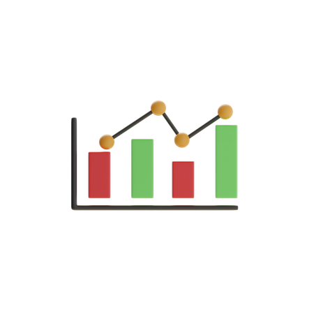 Analytics Chart  3D Icon