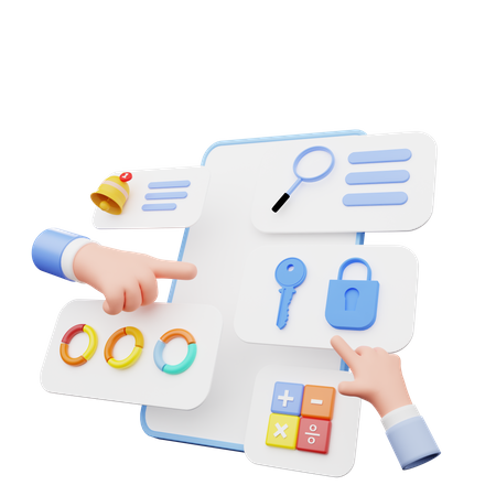 Analytics Dashboard  3D Icon