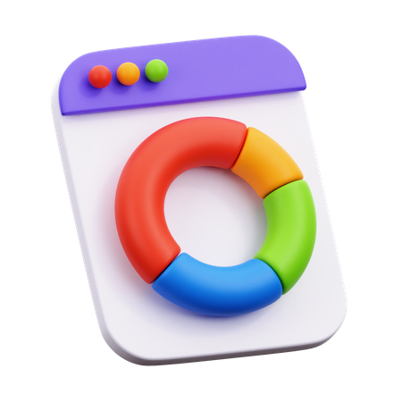 Analytics Graph  3D Icon