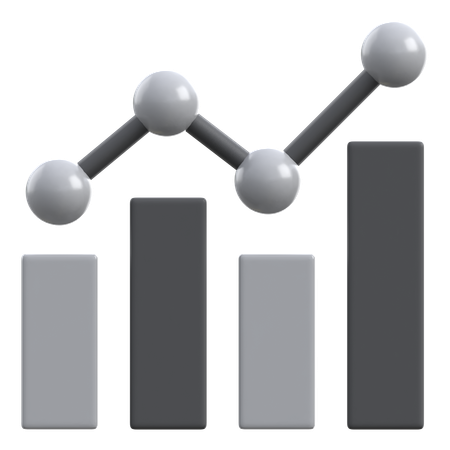 Analytics Growth  3D Icon