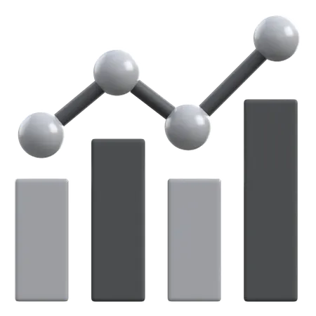 Analytics Growth  3D Icon