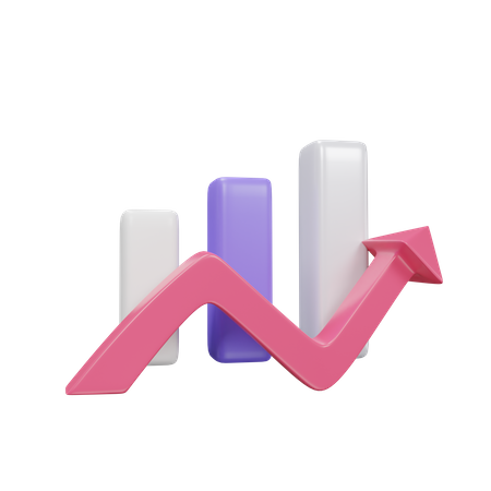 Analytics Growth  3D Icon