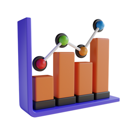 Analytics Growth  3D Icon