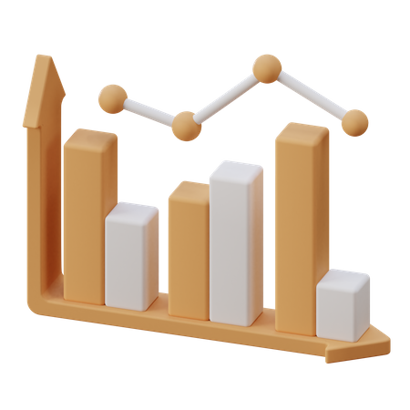Analytics Growth  3D Icon