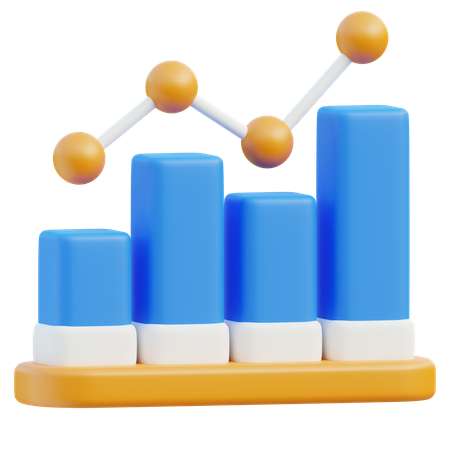Analytics Growth  3D Icon