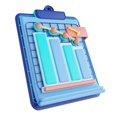 Analytics Growth 3D Icon