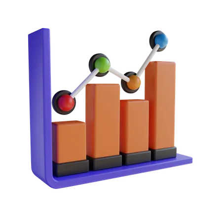 Analytics Growth 3D Icon